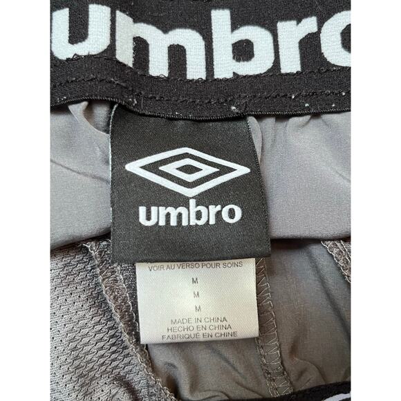 Umbro Men's Gray Athletic Athleisure Joggers Size Medium Comfortable Fit Casual - Picture 3 of 9